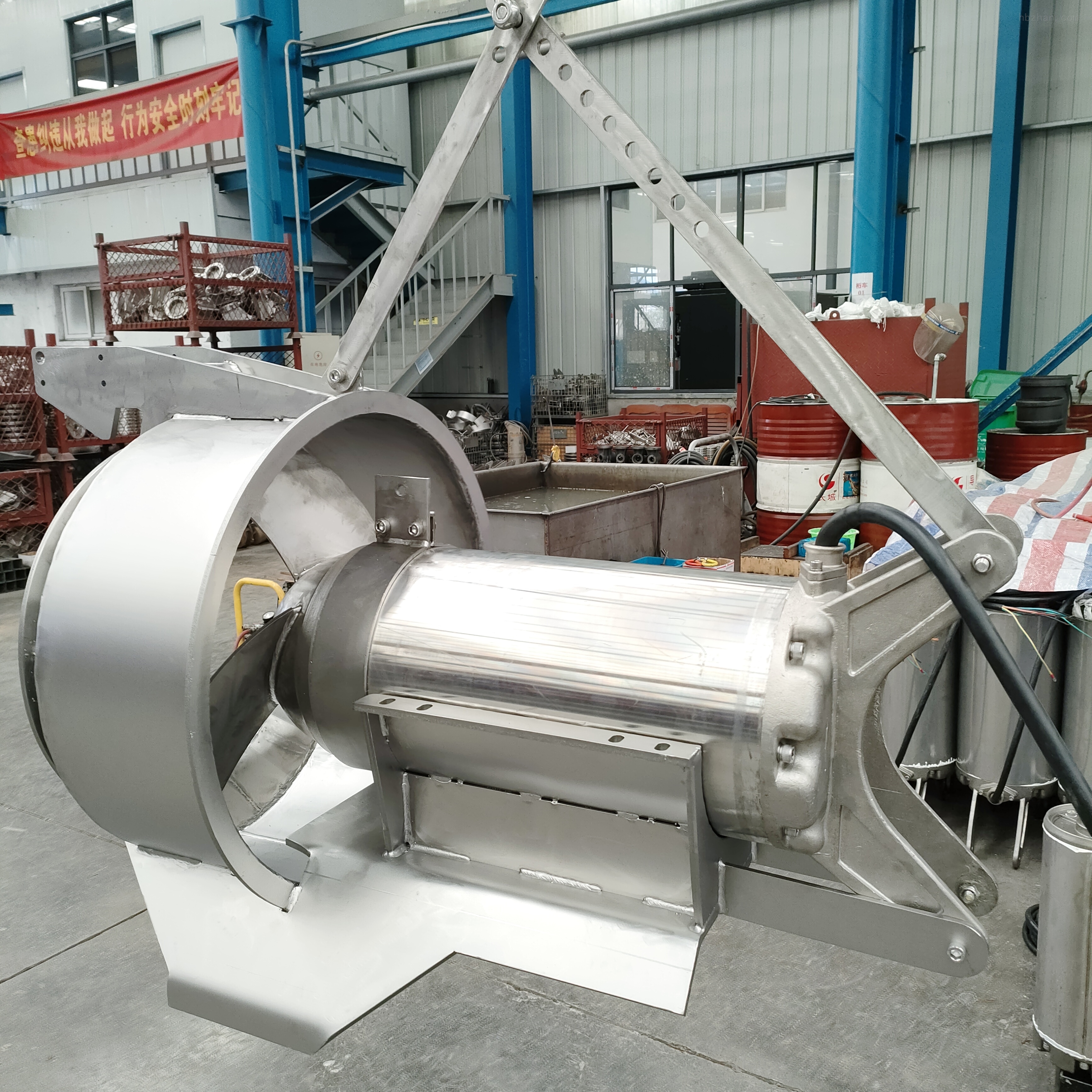 硝化液水平螺旋槳泵 污泥回流泵