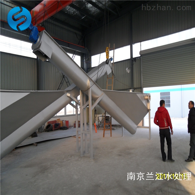 LSSF-355螺旋砂水分離器現場視頻