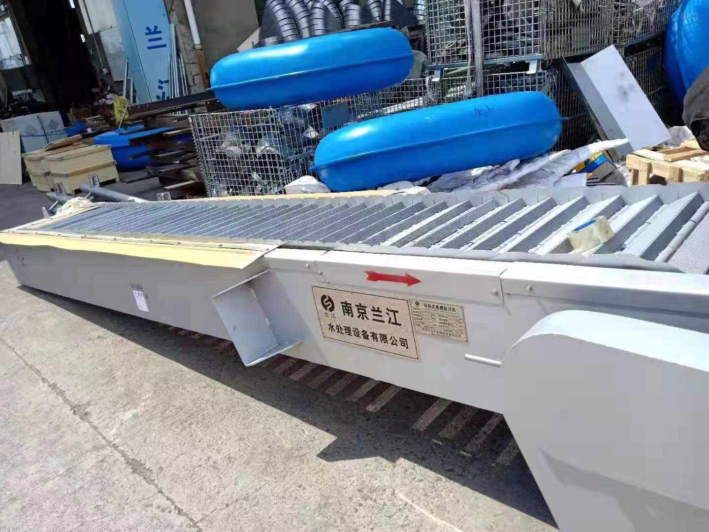 孔闆式機械格栅，回轉式粗格栅